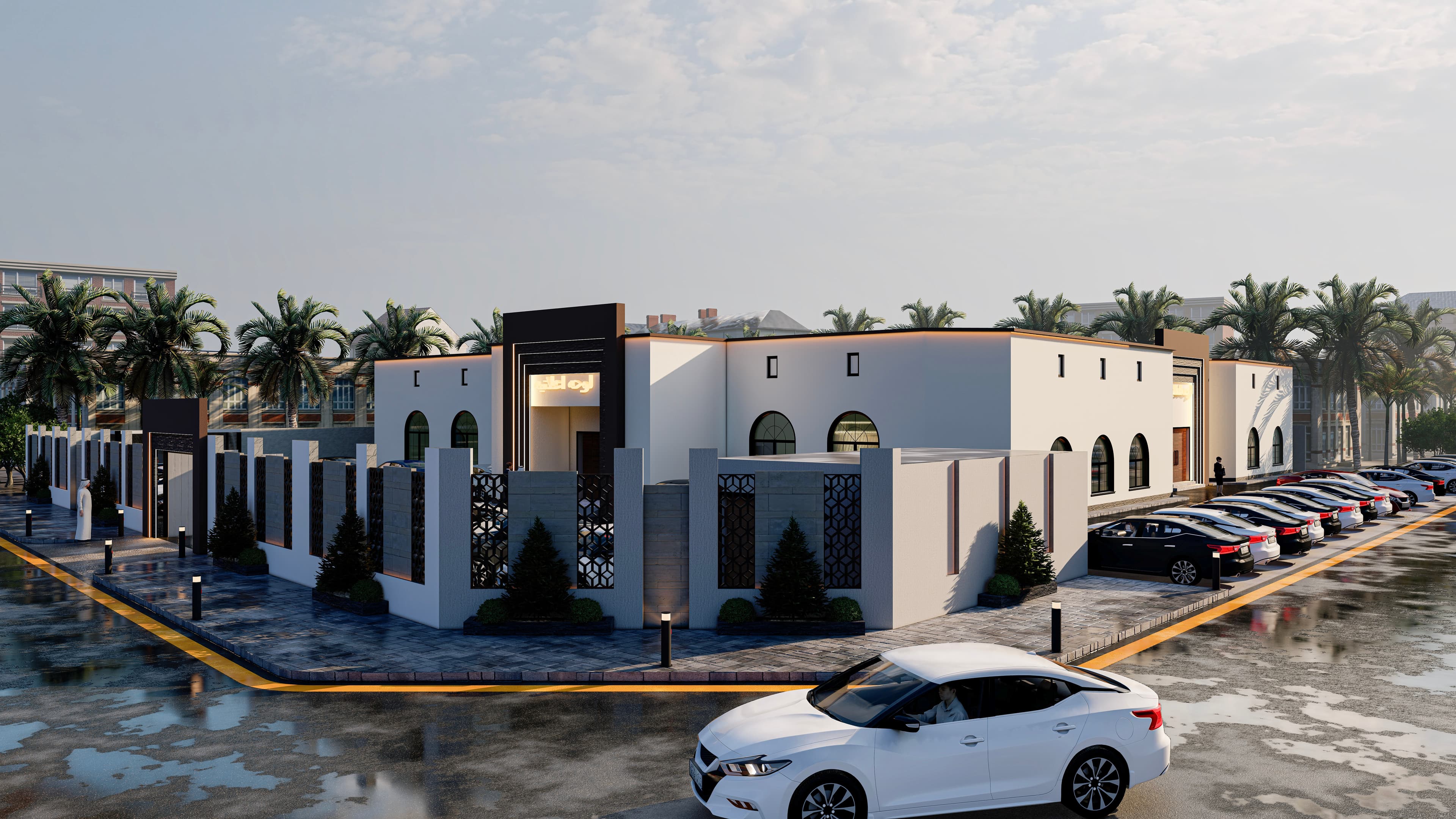 مشروع قاعة أفراح